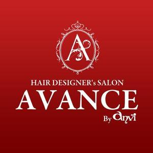 armsdesignさんの「HAIR DESIGNER's SALON  AVANCE  by  anvi」のロゴ作成への提案