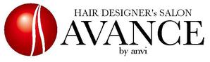 King_J (king_j)さんの「HAIR DESIGNER's SALON  AVANCE  by  anvi」のロゴ作成への提案