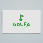 haru_Design (haru_Design)さんのゴルフコーディネートサイト「ゴルファ」のロゴへの提案