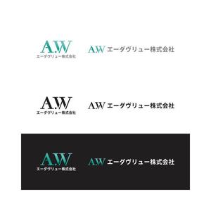 Yolozu (Yolozu)さんの金融の「A.W株式会社」のロゴ（エーダヴリュー）への提案