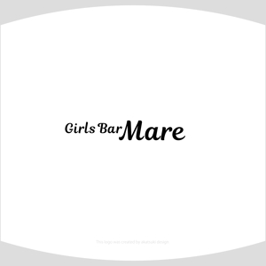 シークレットデザイン ()さんのガールズバー「Mare」のロゴマーク作成への提案