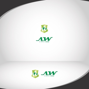 XL@グラフィック (ldz530607)さんの金融の「A.W株式会社」のロゴ（エーダヴリュー）への提案