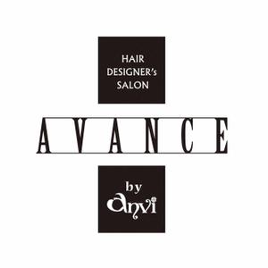 pococoさんの「HAIR DESIGNER's SALON  AVANCE  by  anvi」のロゴ作成への提案