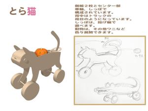 フェアリーテール (fairlytale)さんの【デザイン案】ダンボールで作る動物のアイデアスケッチへの提案