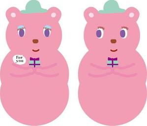 miyuemi610さんのくまのキャラクターデザインへの提案