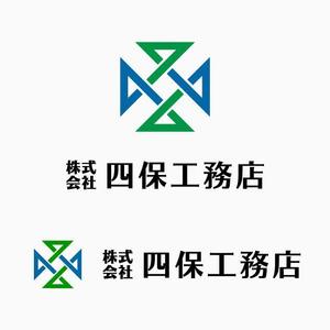 ma510さんの「株式会社　四保工務店」のロゴ作成への提案
