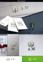 hirafuji (hirafuji)さんの金融の「A.W株式会社」のロゴ（エーダヴリュー）への提案