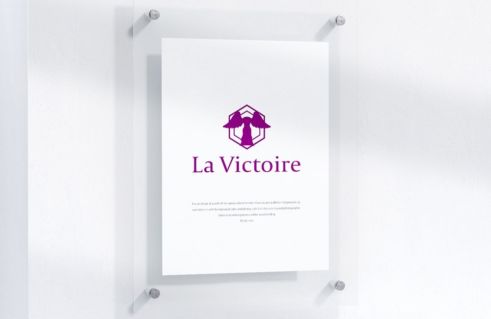 宇宙意識を覚醒させる会社のロゴ→サモトラけのニケのフランス語から　La Victoire 