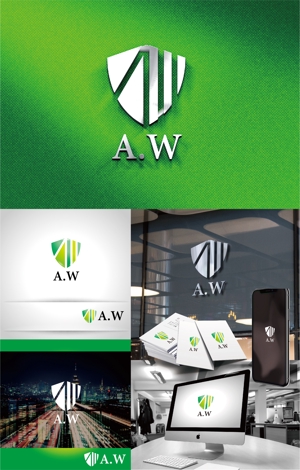 k_31 (katsu31)さんの金融の「A.W株式会社」のロゴ（エーダヴリュー）への提案