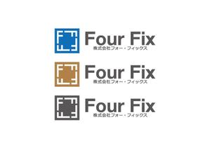 loto (loto)さんの機器の修理・取付け屋　株式会社　「フォー・フィックス」のロゴへの提案