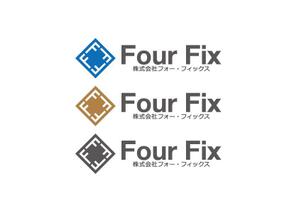 loto (loto)さんの機器の修理・取付け屋　株式会社　「フォー・フィックス」のロゴへの提案