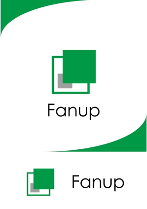 miki (misakixxx03)さんの健康グッズ「Fanup」ブランドのロゴ作成への提案