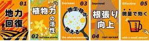 MoMo (plus_nekonote)さんの展示会での文字メインのポスター5種への提案