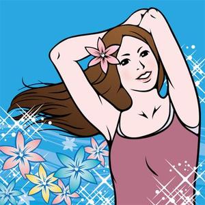 Polygraphic (Polygraphic)さんの美容室看板のイラストへの提案
