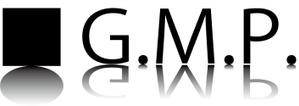 植田登 (iwaigift)さんの陶磁器の商社「G.M.P.」のロゴへの提案