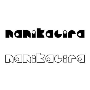 ののの (nono53)さんのロックバンド「ナニカシラ」のロゴへの提案