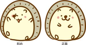 nougo (noguo3)さんの企業マスコットキャラクター「ハリネズミ」のデザインへの提案
