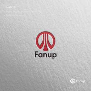 doremi (doremidesign)さんの健康グッズ「Fanup」ブランドのロゴ作成への提案