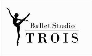 Akiko (Coclico1967)さんのクラシックバレエ  スタジオ「Ballet Studio Trois」のロゴへの提案
