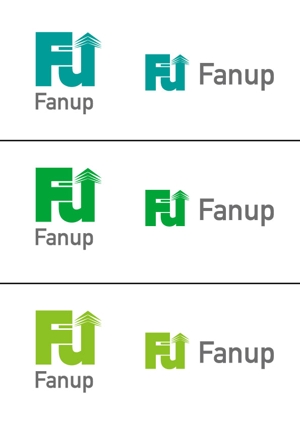 m_flag (matsuyama_hata)さんの健康グッズ「Fanup」ブランドのロゴ作成への提案