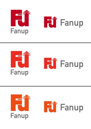 m_flag (matsuyama_hata)さんの健康グッズ「Fanup」ブランドのロゴ作成への提案