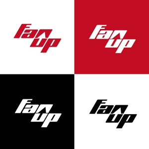 GALA (GARA)さんの健康グッズ「Fanup」ブランドのロゴ作成への提案