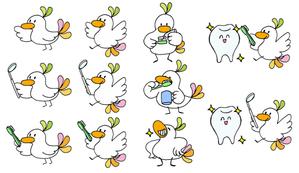 お絵描きカーネル (colonel-design-offic)さんの歯科医院のこども向けキャラクターへの提案