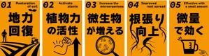 MoMo (plus_nekonote)さんの展示会での文字メインのポスター5種への提案