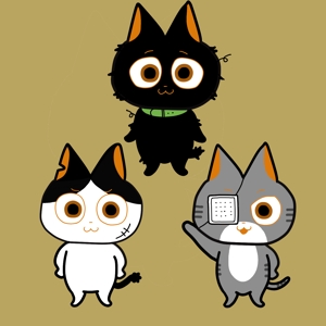 ラムネコ (onestar52523)さんのアフィリエイトサイト、twitter、instagramで使用する野良ネコのキャラクターデザインへの提案