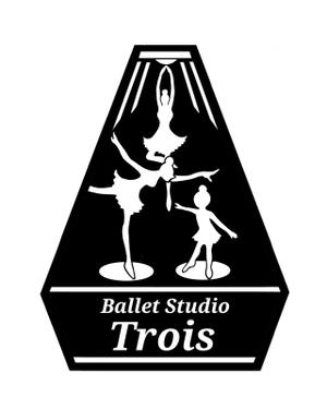 Pithecus (Pithecus)さんのクラシックバレエ  スタジオ「Ballet Studio Trois」のロゴへの提案