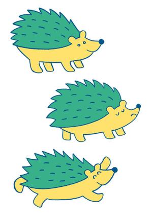 happydays (tomo-123)さんの企業マスコットキャラクター「ハリネズミ」のデザインへの提案