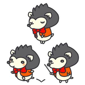 しみしみ (itimatu5label)さんの企業マスコットキャラクター「ハリネズミ」のデザインへの提案