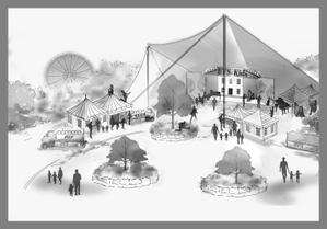 AKI-design (akidesign)さんの［絵コンテを作るコンペです］［1枚のみで応募できます♫］［子供達がイベントを楽しむ構図をお願い！］への提案