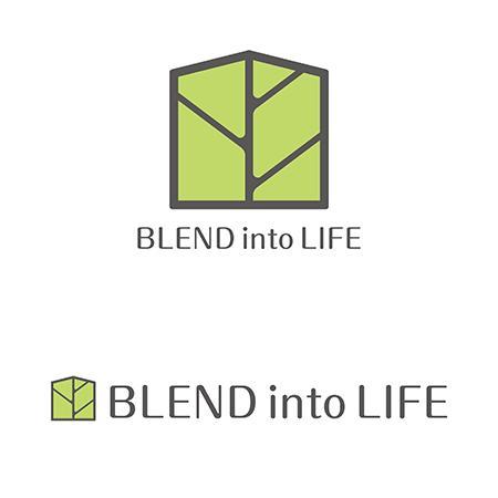 designoffice103plusさんの新規プロジェクト「BLEND　into　LIFE」のロゴへの提案