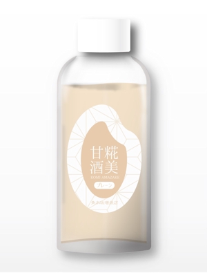 Koh0523 (koh0523)さんのお味噌屋さんの新商品「甘酒」のラベルデザインへの提案