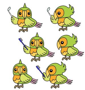 お絵描きカーネル (colonel-design-offic)さんの歯科医院のこども向けキャラクターへの提案