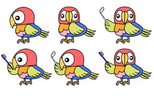 お絵描きカーネル (colonel-design-offic)さんの歯科医院のこども向けキャラクターへの提案