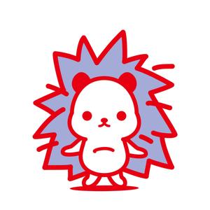 yellow_frog (yellow_frog)さんの企業マスコットキャラクター「ハリネズミ」のデザインへの提案