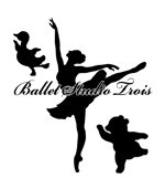 naomi (Ts-naomi)さんのクラシックバレエ  スタジオ「Ballet Studio Trois」のロゴへの提案
