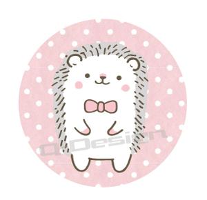 Q-Design (cats-eye)さんの企業マスコットキャラクター「ハリネズミ」のデザインへの提案
