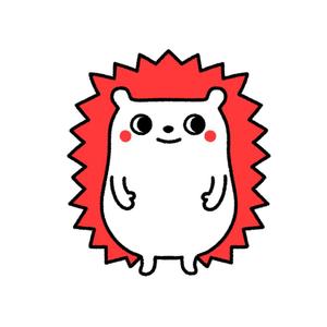 スミ マミ (sumimami)さんの企業マスコットキャラクター「ハリネズミ」のデザインへの提案