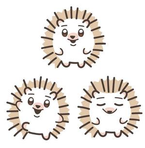 松村紗輝 (matchun)さんの企業マスコットキャラクター「ハリネズミ」のデザインへの提案