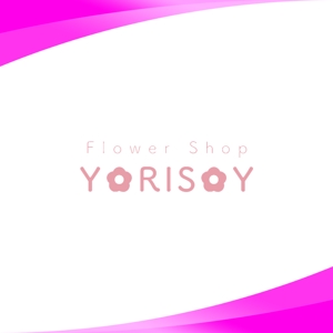 web_hack (code_design)さんの心を届ける花屋「Flower Shop YORISOY（よりそい）」のロゴ（商標登録予定なし）への提案