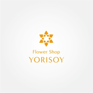 tanaka10 (tanaka10)さんの心を届ける花屋「Flower Shop YORISOY（よりそい）」のロゴ（商標登録予定なし）への提案