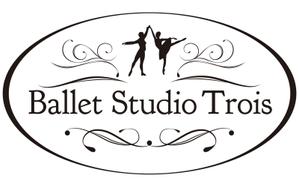 大西康雄 (PALLTER)さんのクラシックバレエ  スタジオ「Ballet Studio Trois」のロゴへの提案