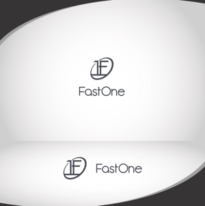 XL@グラフィック (ldz530607)さんの【高報酬！】脱毛（エステ）サロン「fast one」のロゴへの提案