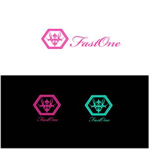 HiRORO (Harujir)さんの【高報酬！】脱毛（エステ）サロン「fast one」のロゴへの提案