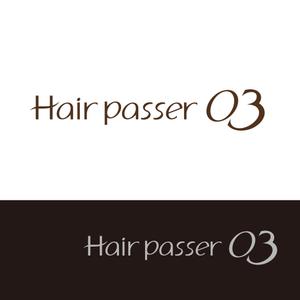 forever (Doing1248)さんの美容室「Ｈａｉｒ　ｐａｓｓｅｒ　０３」のロゴ作成への提案