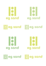 KT (KANJI01)さんのサンドイッチ屋　店名 egsand のロゴへの提案