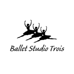 okicha-nel (okicha-nel)さんのクラシックバレエ  スタジオ「Ballet Studio Trois」のロゴへの提案